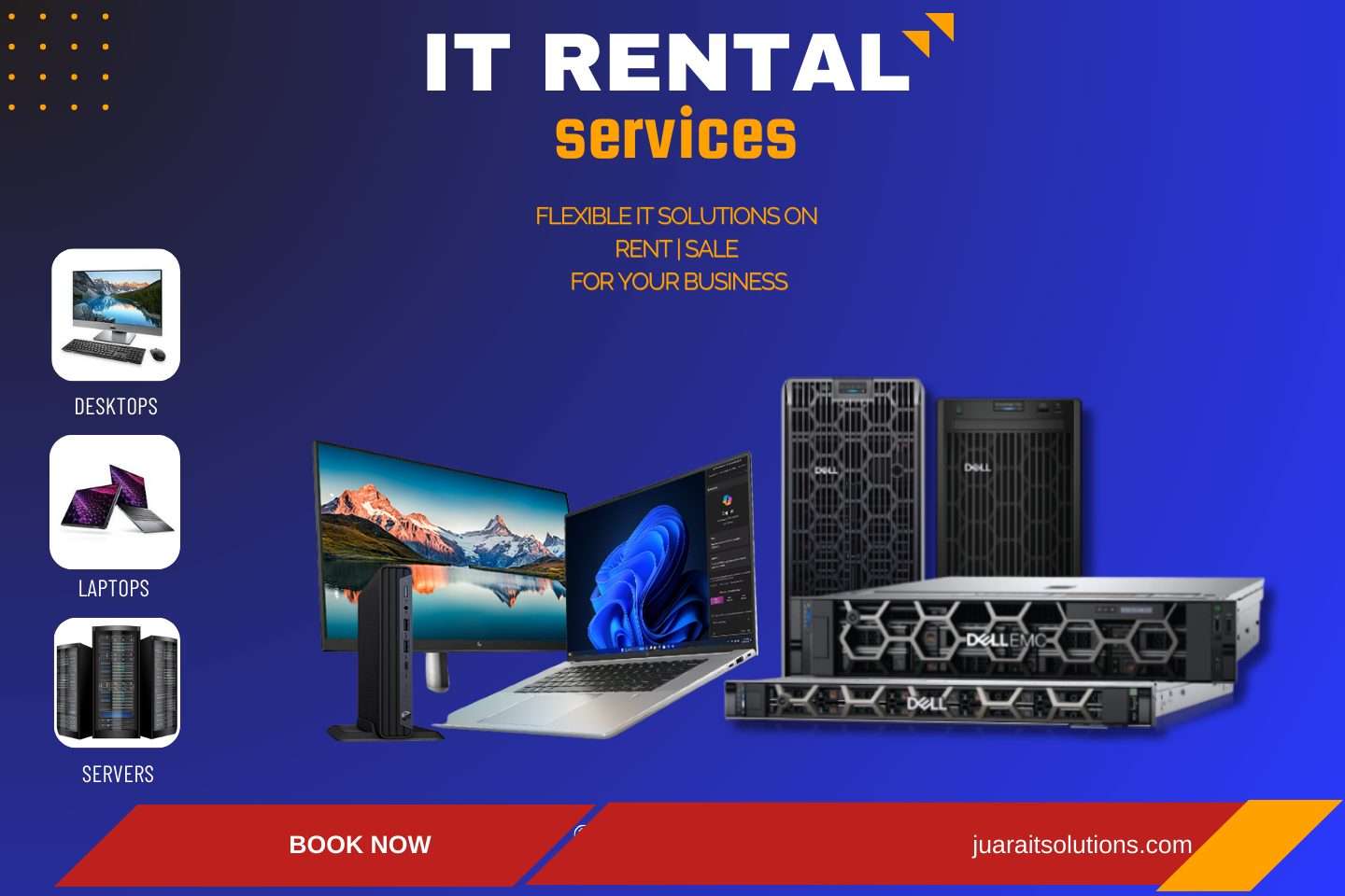 Top B2B Laptop, Desktop Rental provider in Chennai, India