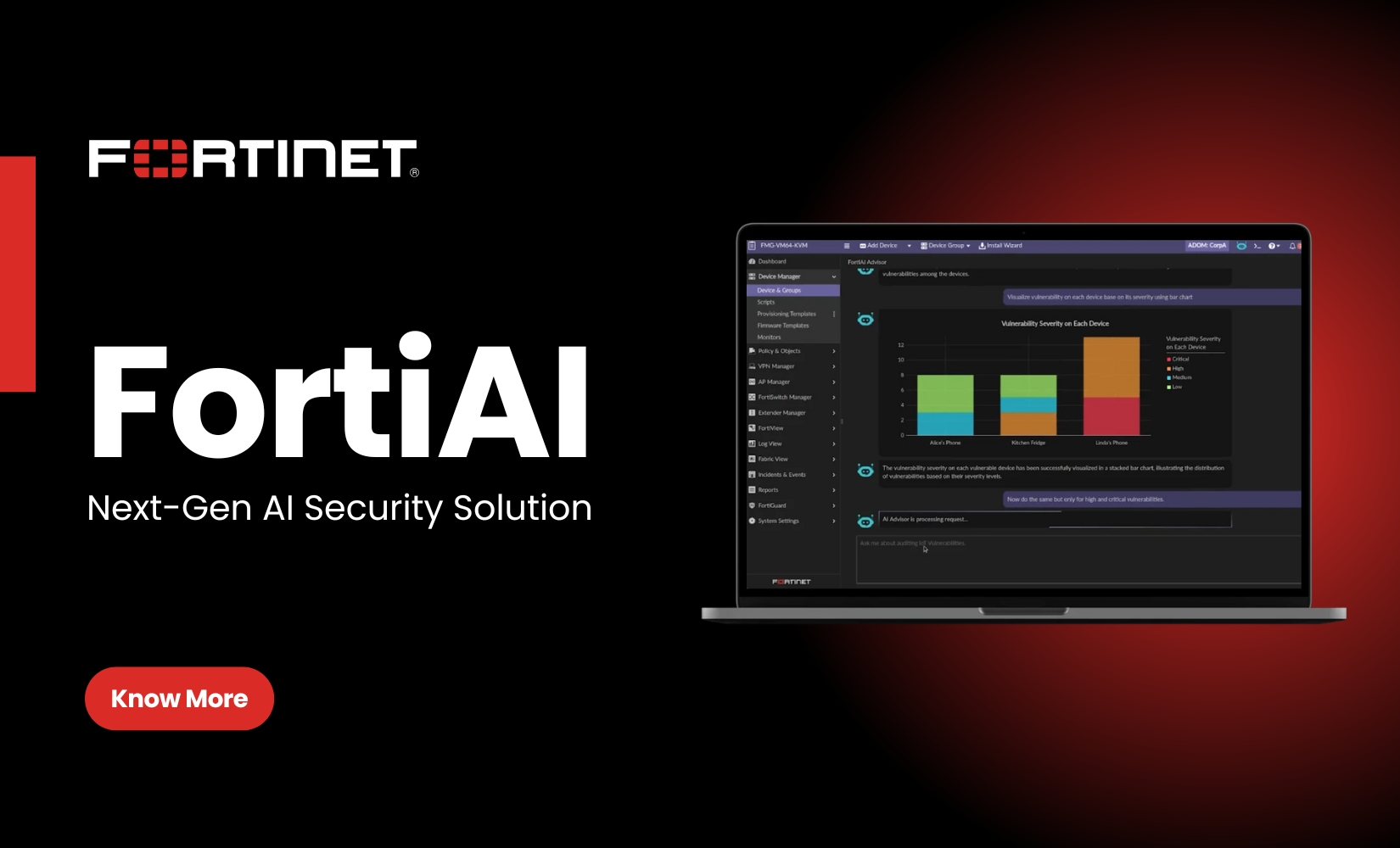 Fortinet FortiAI: Next-Gen AI Security Solution for Enterprises